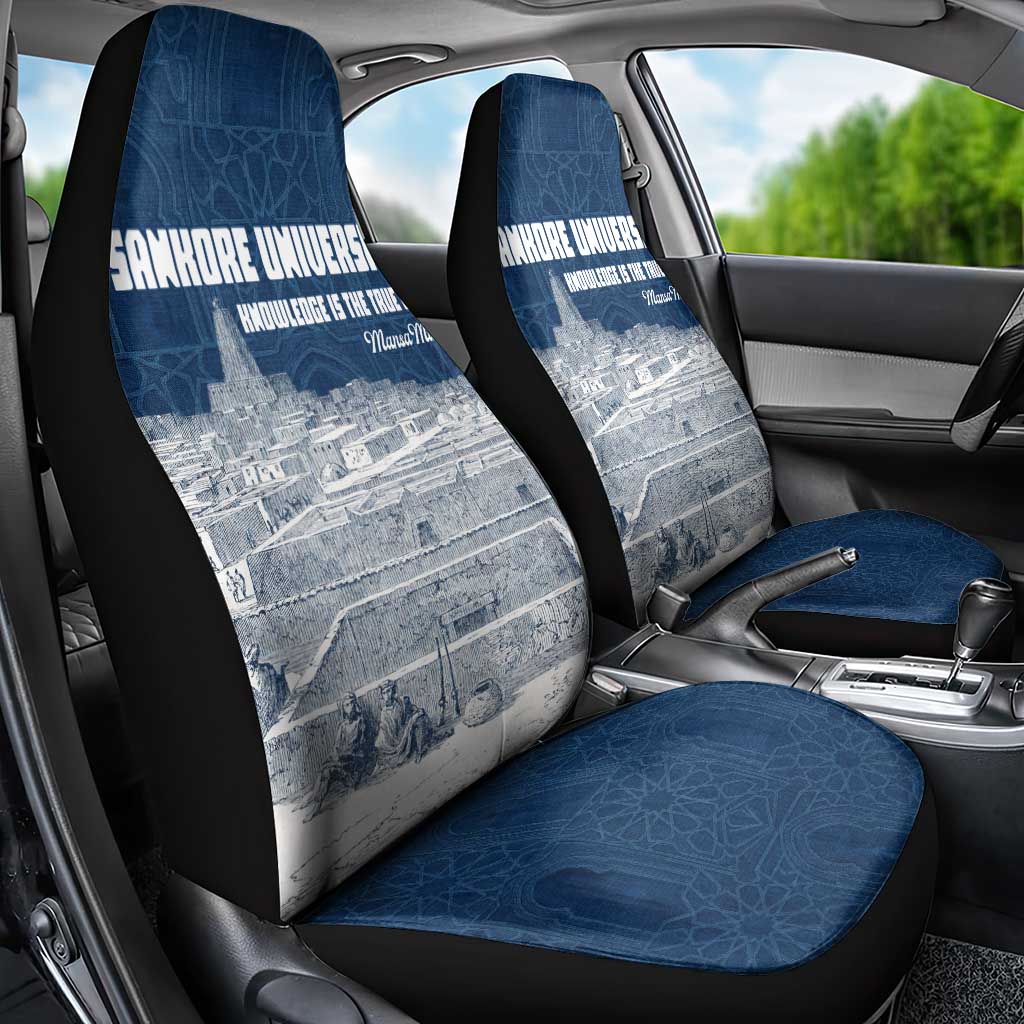Mansa Musa Sankore University Car Seat Cover Knowledge is the True Gold - African Scholarly Legacy - Wonder Print Shop