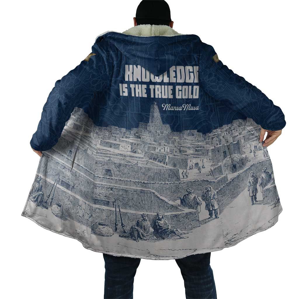 Mansa Musa Sankore University Cloak Knowledge is the True Gold - African Scholarly Legacy - Wonder Print Shop