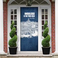 Mansa Musa Sankore University Door Cover Knowledge is the True Gold - African Scholarly Legacy - Wonder Print Shop