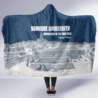 Mansa Musa Sankore University Hooded Blanket Knowledge is the True Gold - African Scholarly Legacy - Wonder Print Shop