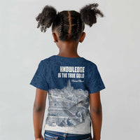 Mansa Musa Sankore University Kid T shirt Knowledge is the True Gold - African Scholarly Legacy - Wonder Print Shop