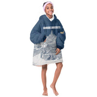 Mansa Musa Sankore University Kid Wearable Blanket Hoodie Knowledge is the True Gold - African Scholarly Legacy - Wonder Print Shop