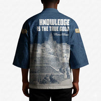 Mansa Musa Sankore University Kimono Knowledge is the True Gold - African Scholarly Legacy - Wonder Print Shop