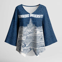 Mansa Musa Sankore University Kimono Sleeve Blouse Knowledge is the True Gold - African Scholarly Legacy - Wonder Print Shop