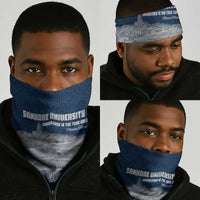 Mansa Musa Sankore University Neck Gaiter Knowledge is the True Gold - African Scholarly Legacy - Wonder Print Shop