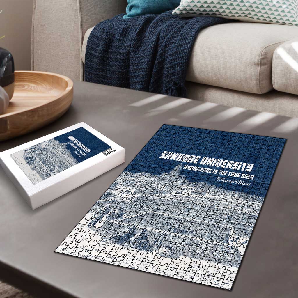 Mansa Musa Sankore University Puzzle Knowledge is the True Gold - African Scholarly Legacy - Wonder Print Shop
