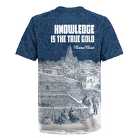 Mansa Musa Sankore University Rugby Jersey Knowledge is the True Gold - African Scholarly Legacy - Wonder Print Shop