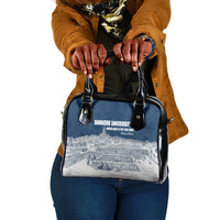 Mansa Musa Sankore University Shoulder Handbag Knowledge is the True Gold - African Scholarly Legacy - Wonder Print Shop