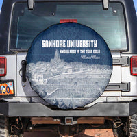 Mansa Musa Sankore University Spare Tire Cover Knowledge is the True Gold - African Scholarly Legacy - Wonder Print Shop
