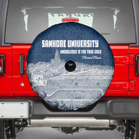 Mansa Musa Sankore University Spare Tire Cover Knowledge is the True Gold - African Scholarly Legacy - Wonder Print Shop