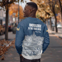 Mansa Musa Sankore University Sweatshirt Knowledge is the True Gold - African Scholarly Legacy - Wonder Print Shop