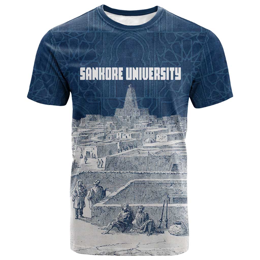 Mansa Musa Sankore University T shirt Knowledge is the True Gold - African Scholarly Legacy - Wonder Print Shop