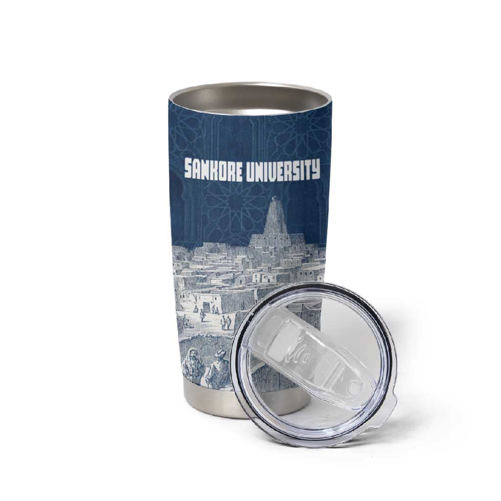 Mansa Musa Sankore University Tumbler Cup Knowledge is the True Gold - African Scholarly Legacy - Wonder Print Shop