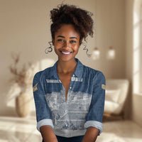 Mansa Musa Sankore University Women Casual Shirt Knowledge is the True Gold - African Scholarly Legacy - Wonder Print Shop