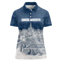 Mansa Musa Sankore University Women Polo Shirt Knowledge is the True Gold - African Scholarly Legacy - Wonder Print Shop