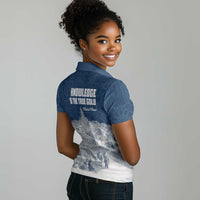 Mansa Musa Sankore University Women Polo Shirt Knowledge is the True Gold - African Scholarly Legacy - Wonder Print Shop