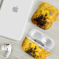 Mansa Musa AirPods Case Golden Legacy Theme Ancient Map Regal Portrait of Mali Emperor Timbuktu - Wonder Print Shop