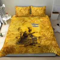 Mansa Musa Bedding Set Golden Legacy Theme Ancient Map Regal Portrait of Mali Emperor Timbuktu - Wonder Print Shop
