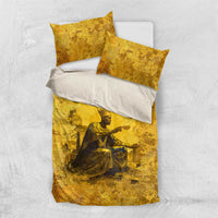 Mansa Musa Bedding Set Golden Legacy Theme Ancient Map Regal Portrait of Mali Emperor Timbuktu - Wonder Print Shop