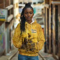 Mansa Musa Hoodie Golden Legacy Theme Ancient Map Regal Portrait of Mali Emperor Timbuktu - Wonder Print Shop