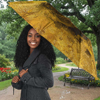 Mansa Musa Umbrella Golden Legacy Theme Ancient Map Regal Portrait of Mali Emperor Timbuktu - Wonder Print Shop