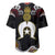 Torest Trait Islands Mix Aboriginal Pattern Baseball Jersey - Wonder Print Shop