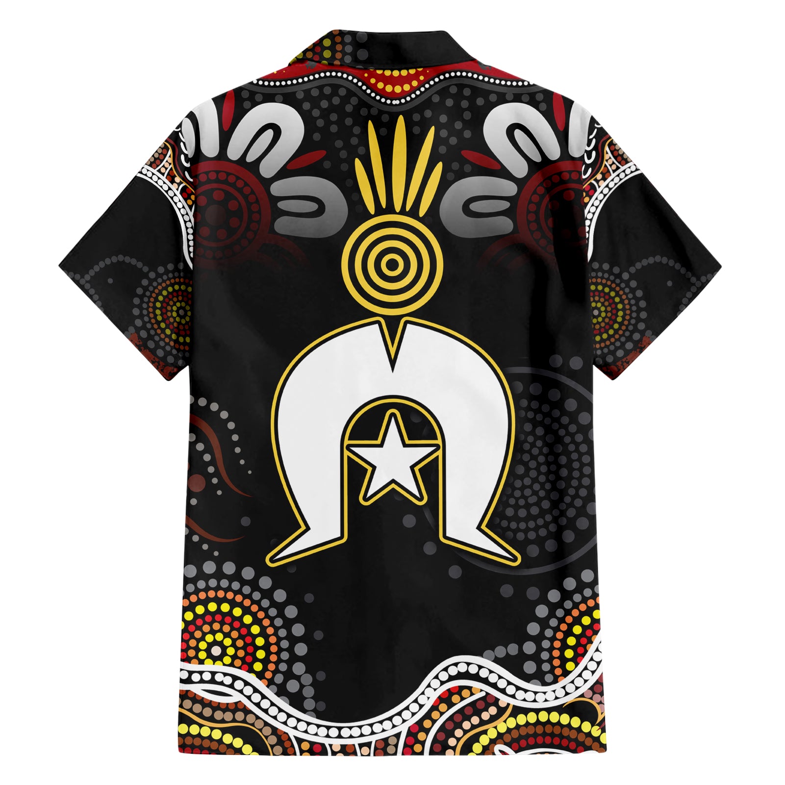 Torest Trait Islands Mix Aboriginal Pattern Hawaiian Shirt - Wonder Print Shop