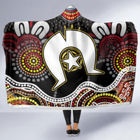 Torest Trait Islands Mix Aboriginal Pattern Hooded Blanket