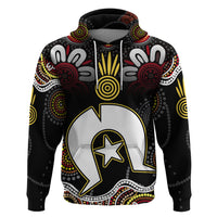 Torest Trait Islands Mix Aboriginal Pattern Hoodie - Wonder Print Shop