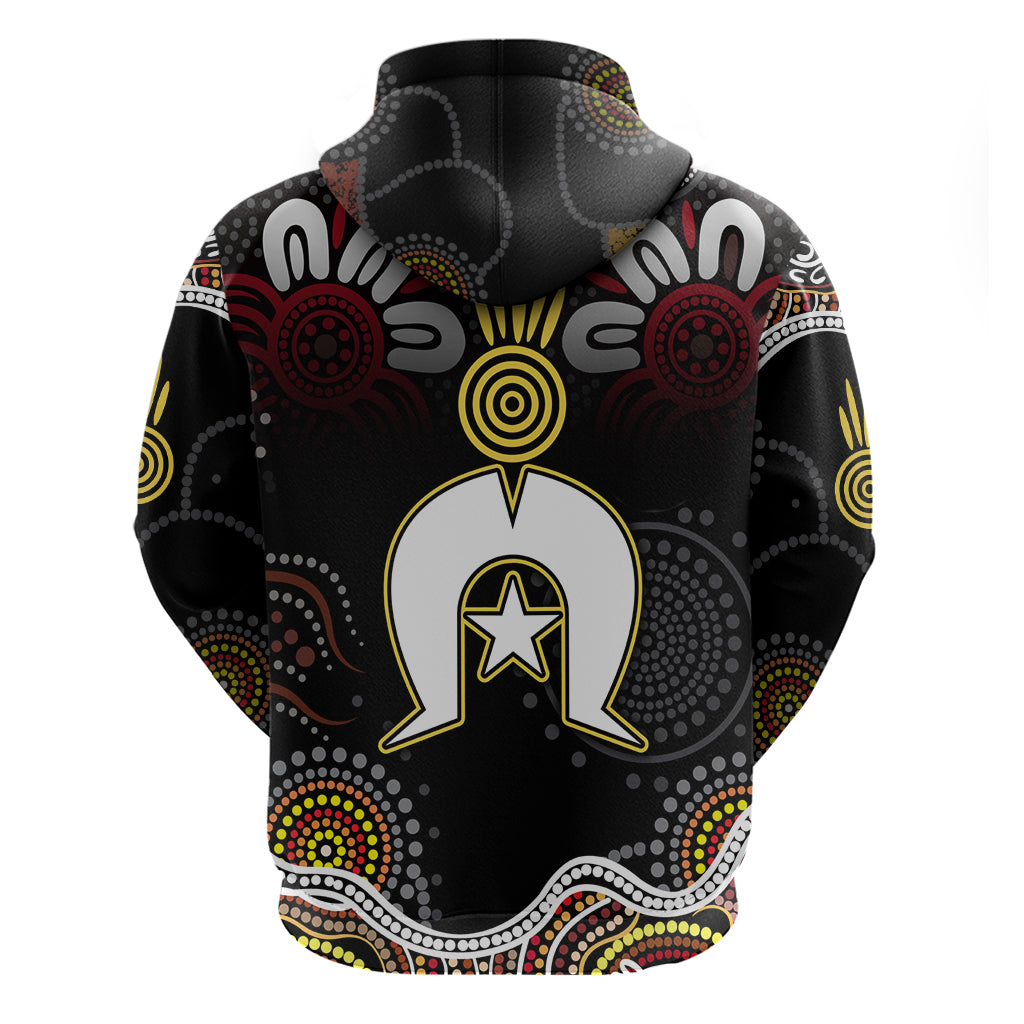 Torest Trait Islands Mix Aboriginal Pattern Hoodie - Wonder Print Shop