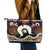 Torest Trait Islands Mix Aboriginal Pattern Leather Tote Bag - Wonder Print Shop