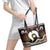 Torest Trait Islands Mix Aboriginal Pattern Leather Tote Bag - Wonder Print Shop