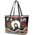 Torest Trait Islands Mix Aboriginal Pattern Leather Tote Bag - Wonder Print Shop