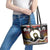 Torest Trait Islands Mix Aboriginal Pattern Leather Tote Bag - Wonder Print Shop