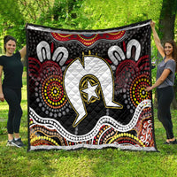 Torest Trait Islands Mix Aboriginal Pattern Quilt - Wonder Print Shop