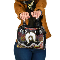 Torest Trait Islands Mix Aboriginal Pattern Shoulder Handbag