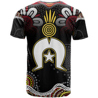 Torest Trait Islands Mix Aboriginal Pattern T Shirt - Wonder Print Shop