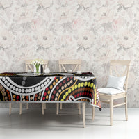 Torest Trait Islands Mix Aboriginal Pattern Tablecloth - Wonder Print Shop