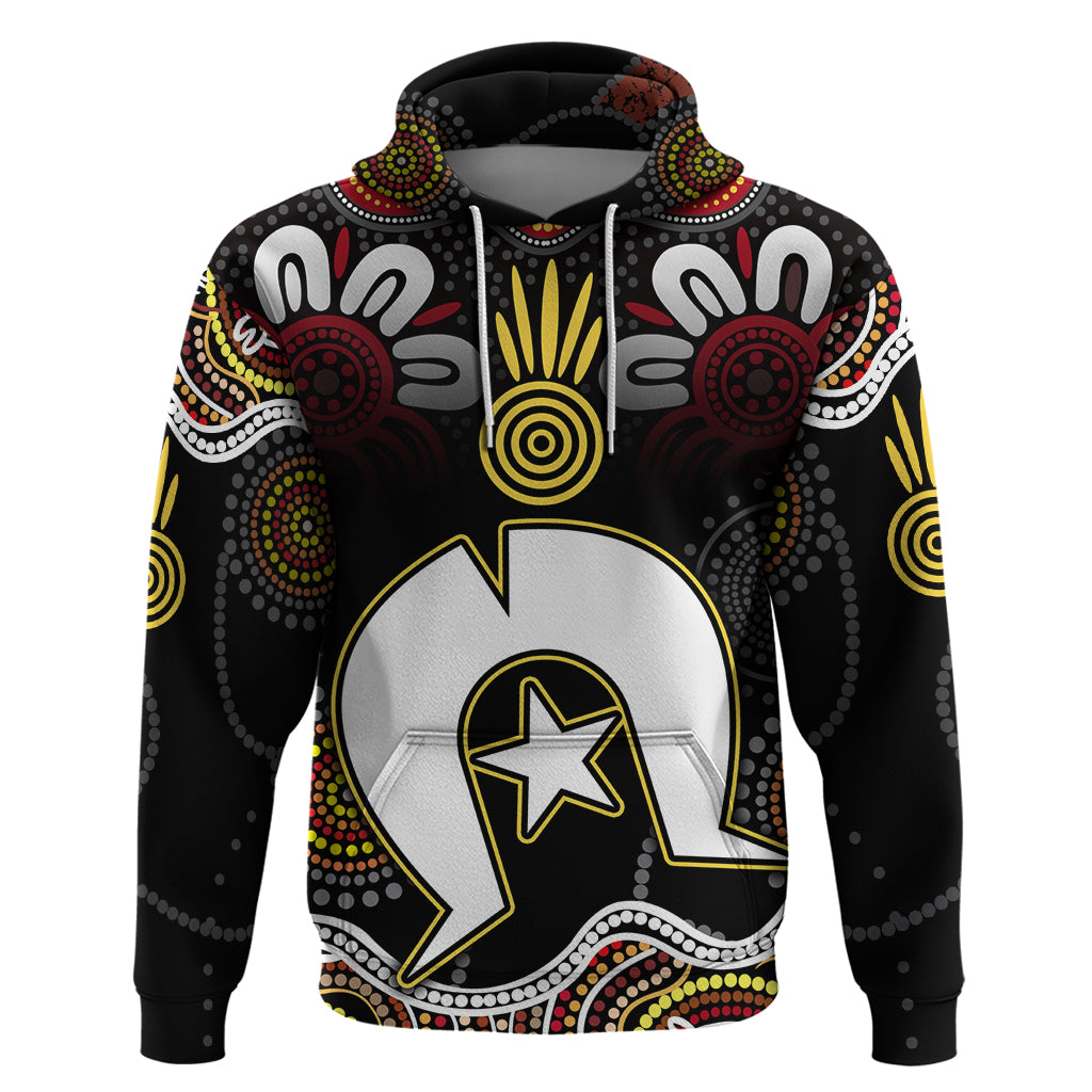 Torest Trait Islands Mix Aboriginal Pattern Zip Hoodie - Wonder Print Shop