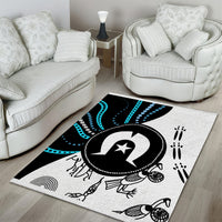 Aboriginal Pattern Torest  Strait Island Area Rug - Wonder Print Shop