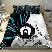 Aboriginal Pattern Torest  Strait Island Bedding Set - Wonder Print Shop