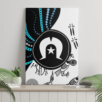 Aboriginal Pattern Torest  Strait Island Canvas Wall Art - Wonder Print Shop