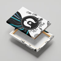 Aboriginal Pattern Torest  Strait Island Canvas Wall Art - Wonder Print Shop
