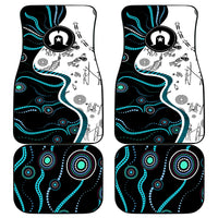 Aboriginal Pattern Torest  Strait Island Car Mats - Wonder Print Shop