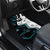 Aboriginal Pattern Torest  Strait Island Car Mats - Wonder Print Shop