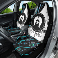 Aboriginal Pattern Torest  Strait Island Car Seat Cover - Wonder Print Shop