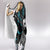Aboriginal Pattern Torest  Strait Island Hooded Blanket