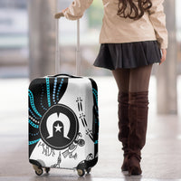 Aboriginal Pattern Torest  Strait Island Luggage Cover - Wonder Print Shop