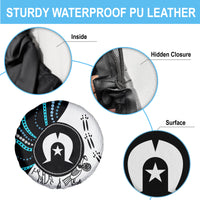 Aboriginal Pattern Torest  Strait Island Spare Tire Cover - Wonder Print Shop