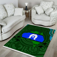 Torest Trait Islands Mix Aboriginal Pattern Area Rug - Wonder Print Shop
